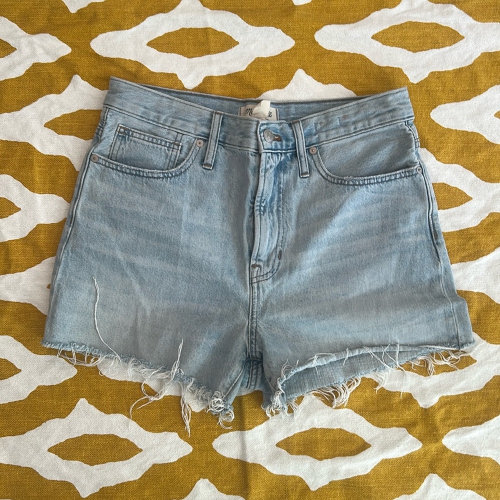 madewell perfect jean short